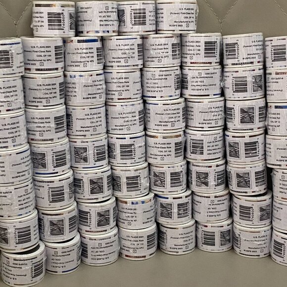 Forever Roll 6000 Forever U.S Flag2024💯%👉🏻Always - Picture 2 of 3